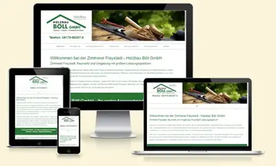 Homepage zum Festpreis Neumarkt - Standard-Website mit 10 Seiten